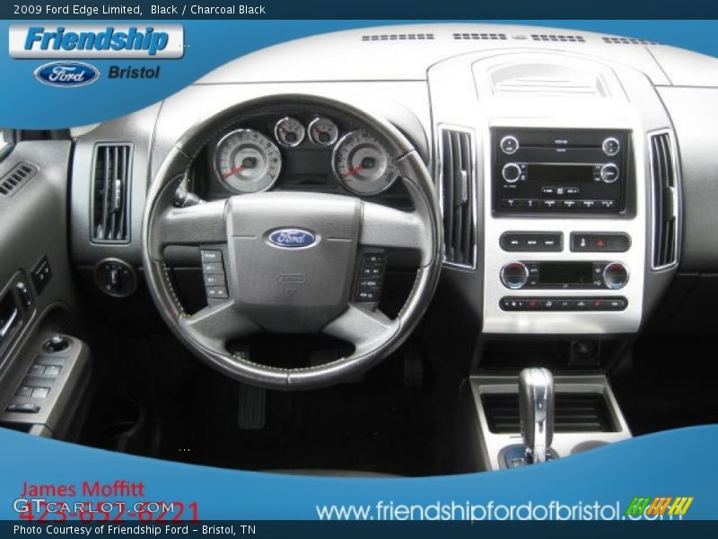 Black / Charcoal Black 2009 Ford Edge Limited