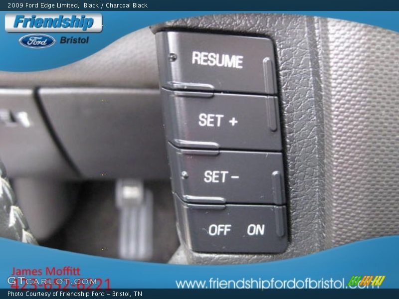 Black / Charcoal Black 2009 Ford Edge Limited