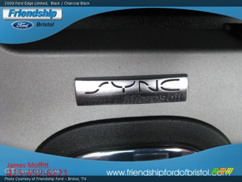 Black / Charcoal Black 2009 Ford Edge Limited