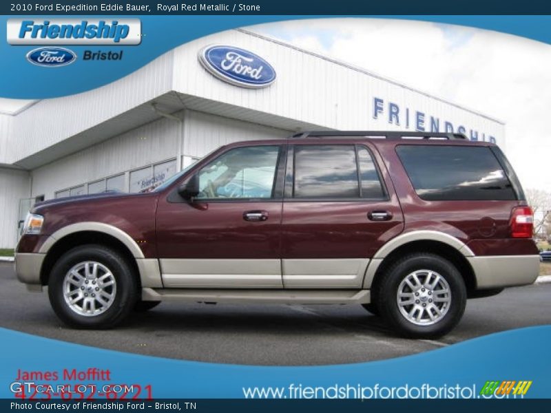 Royal Red Metallic / Stone 2010 Ford Expedition Eddie Bauer