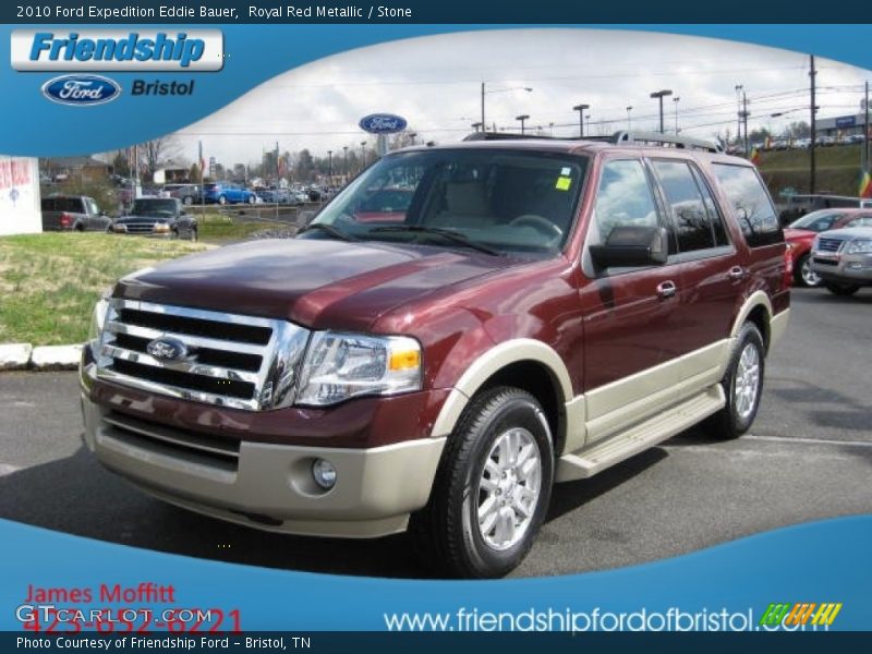 Royal Red Metallic / Stone 2010 Ford Expedition Eddie Bauer