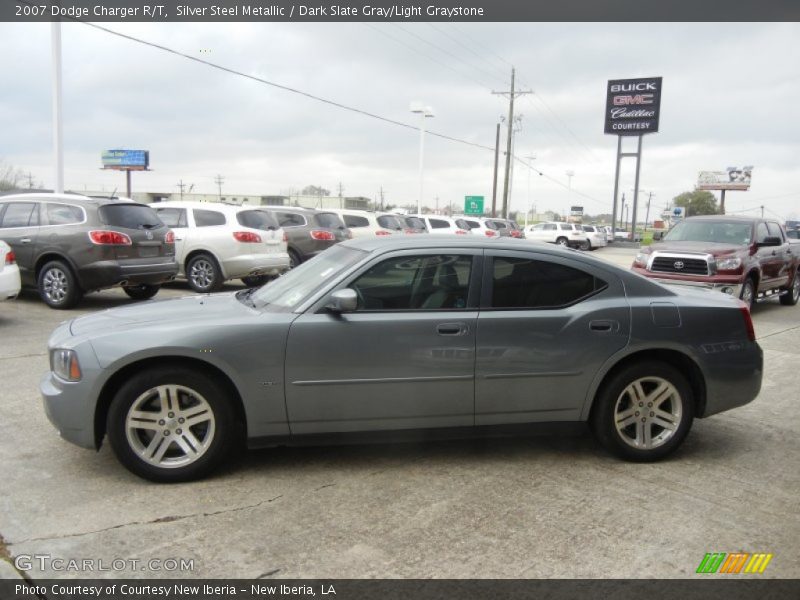 Silver Steel Metallic / Dark Slate Gray/Light Graystone 2007 Dodge Charger R/T