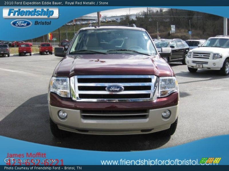 Royal Red Metallic / Stone 2010 Ford Expedition Eddie Bauer