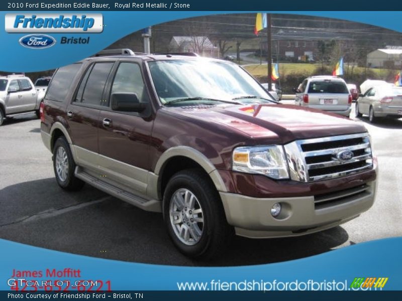 Royal Red Metallic / Stone 2010 Ford Expedition Eddie Bauer