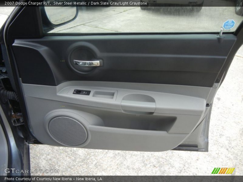 Silver Steel Metallic / Dark Slate Gray/Light Graystone 2007 Dodge Charger R/T