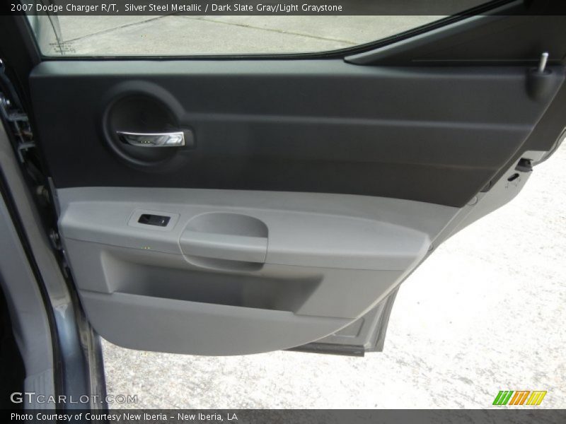 Silver Steel Metallic / Dark Slate Gray/Light Graystone 2007 Dodge Charger R/T