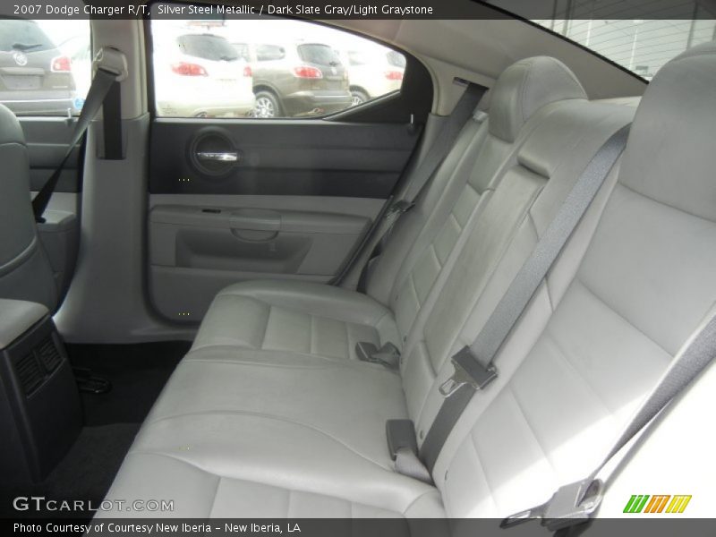 Silver Steel Metallic / Dark Slate Gray/Light Graystone 2007 Dodge Charger R/T