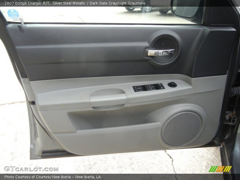 Silver Steel Metallic / Dark Slate Gray/Light Graystone 2007 Dodge Charger R/T