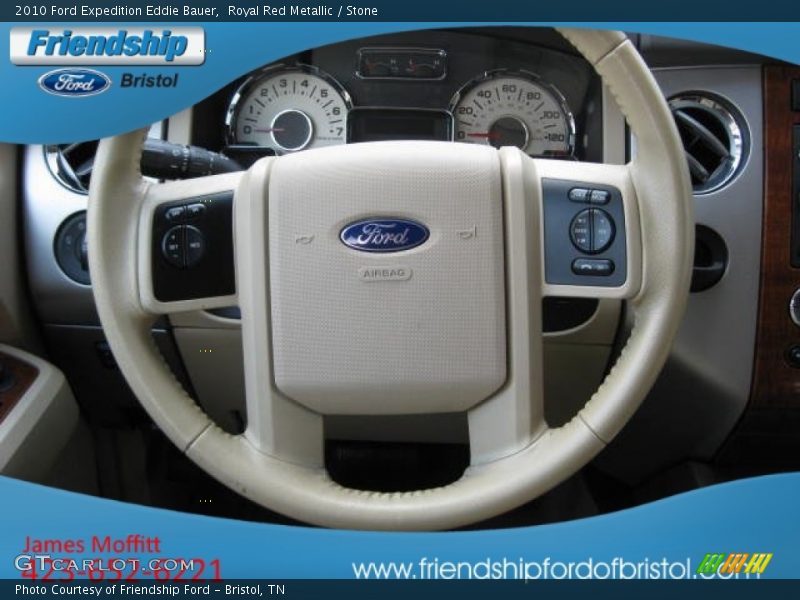 Royal Red Metallic / Stone 2010 Ford Expedition Eddie Bauer