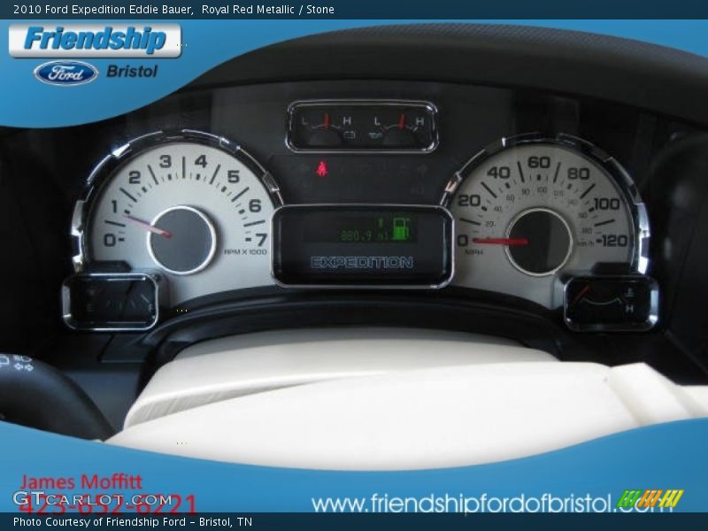 Royal Red Metallic / Stone 2010 Ford Expedition Eddie Bauer