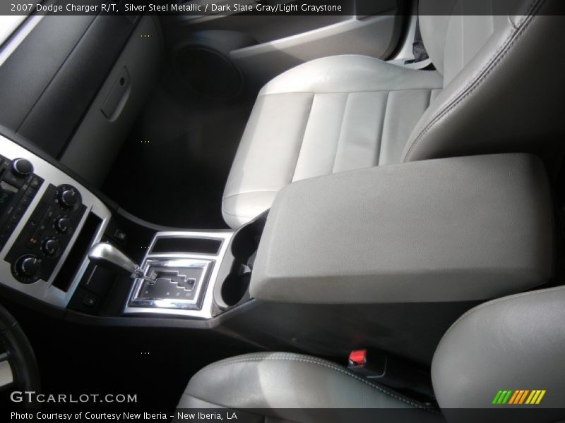 Silver Steel Metallic / Dark Slate Gray/Light Graystone 2007 Dodge Charger R/T