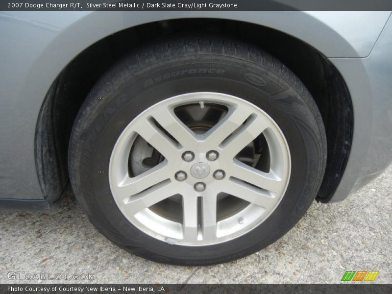 Silver Steel Metallic / Dark Slate Gray/Light Graystone 2007 Dodge Charger R/T