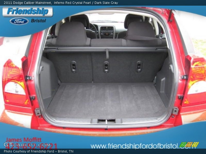 Inferno Red Crystal Pearl / Dark Slate Gray 2011 Dodge Caliber Mainstreet