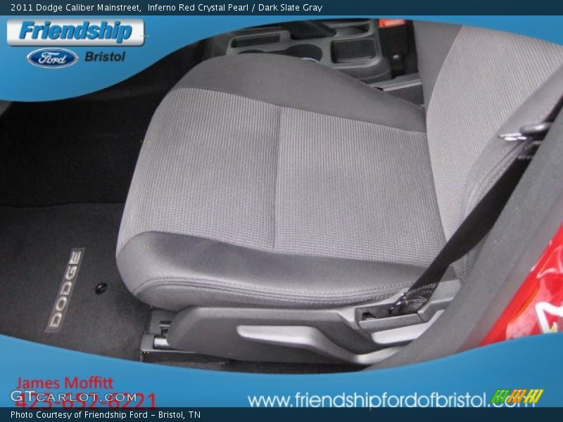 Inferno Red Crystal Pearl / Dark Slate Gray 2011 Dodge Caliber Mainstreet