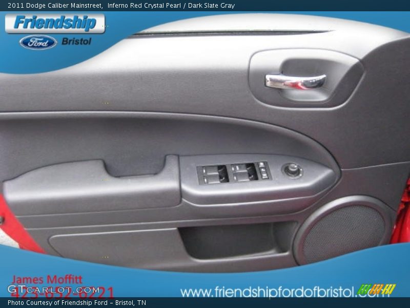 Inferno Red Crystal Pearl / Dark Slate Gray 2011 Dodge Caliber Mainstreet