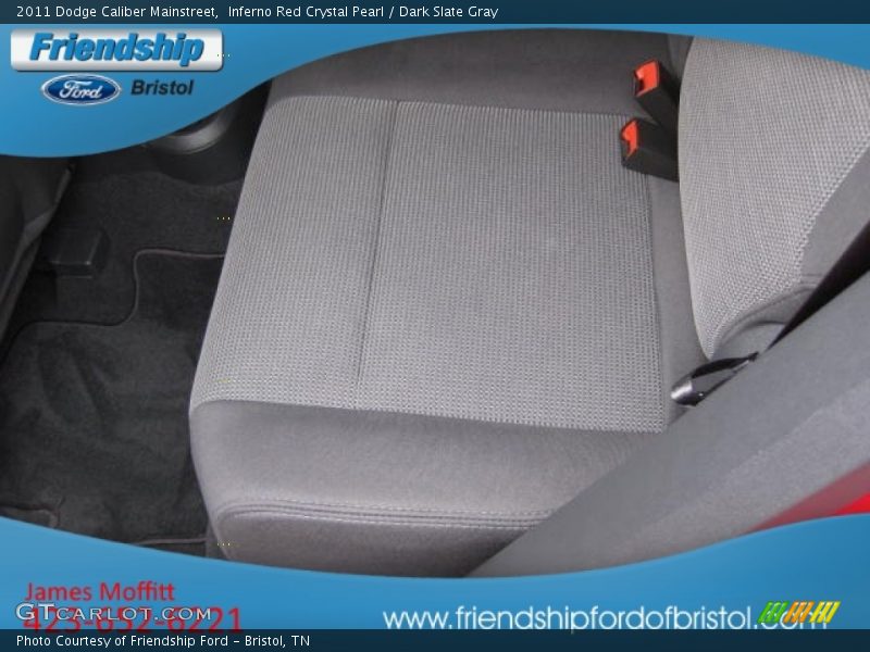 Inferno Red Crystal Pearl / Dark Slate Gray 2011 Dodge Caliber Mainstreet