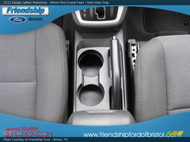 Inferno Red Crystal Pearl / Dark Slate Gray 2011 Dodge Caliber Mainstreet