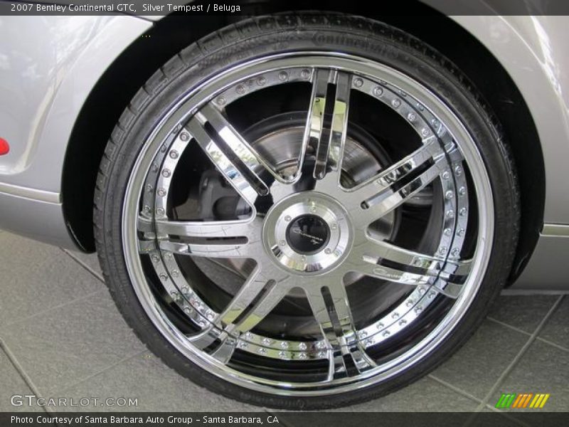 Silver Tempest / Beluga 2007 Bentley Continental GTC