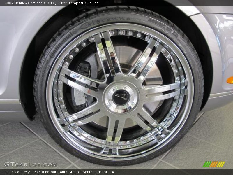 Silver Tempest / Beluga 2007 Bentley Continental GTC