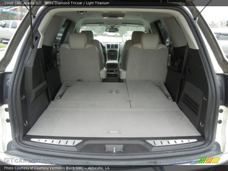 White Diamond Tricoat / Light Titanium 2008 GMC Acadia SLT