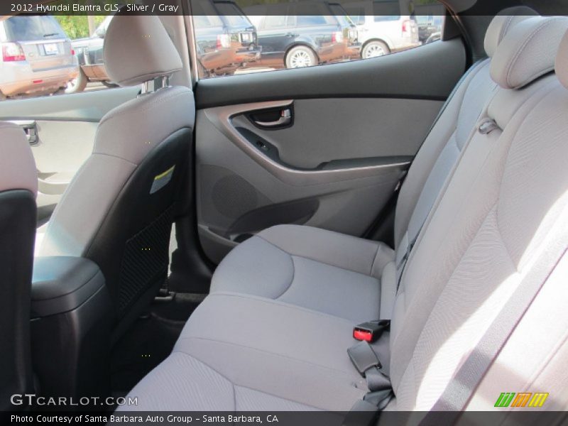 Silver / Gray 2012 Hyundai Elantra GLS