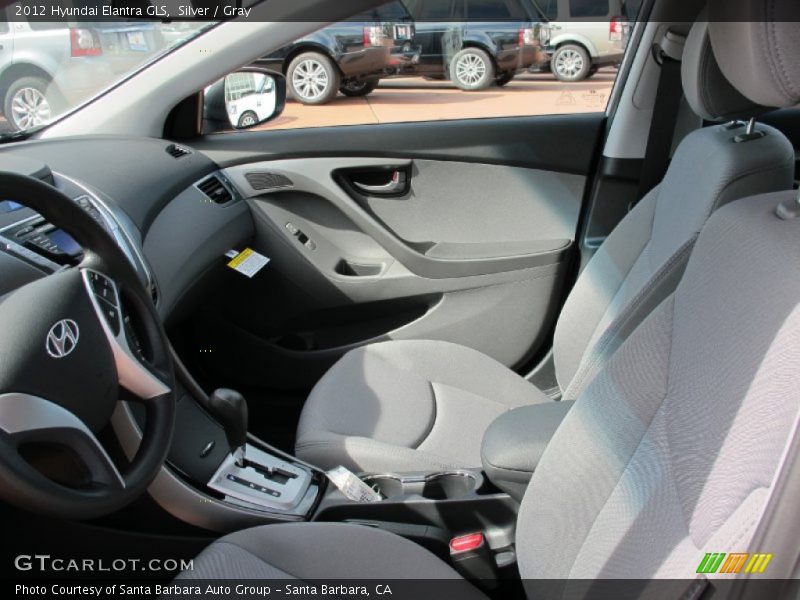 Silver / Gray 2012 Hyundai Elantra GLS