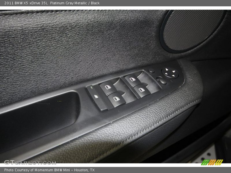 Platinum Gray Metallic / Black 2011 BMW X5 xDrive 35i