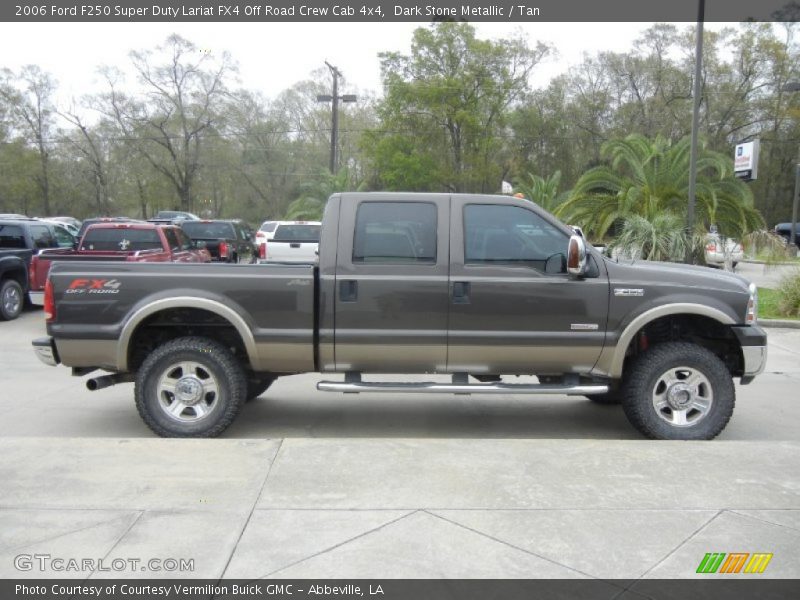  2006 F250 Super Duty Lariat FX4 Off Road Crew Cab 4x4 Dark Stone Metallic