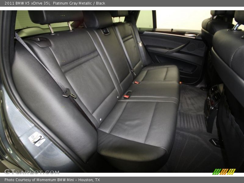 Platinum Gray Metallic / Black 2011 BMW X5 xDrive 35i