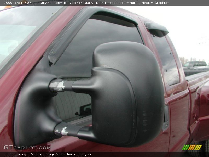 Dark Toreador Red Metallic / Medium Graphite 2000 Ford F350 Super Duty XLT Extended Cab 4x4 Dually