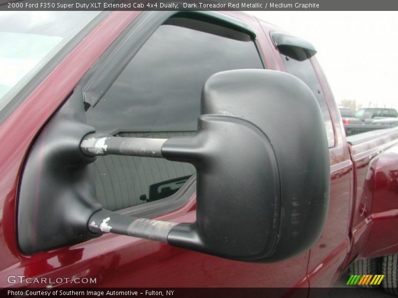 Dark Toreador Red Metallic / Medium Graphite 2000 Ford F350 Super Duty XLT Extended Cab 4x4 Dually