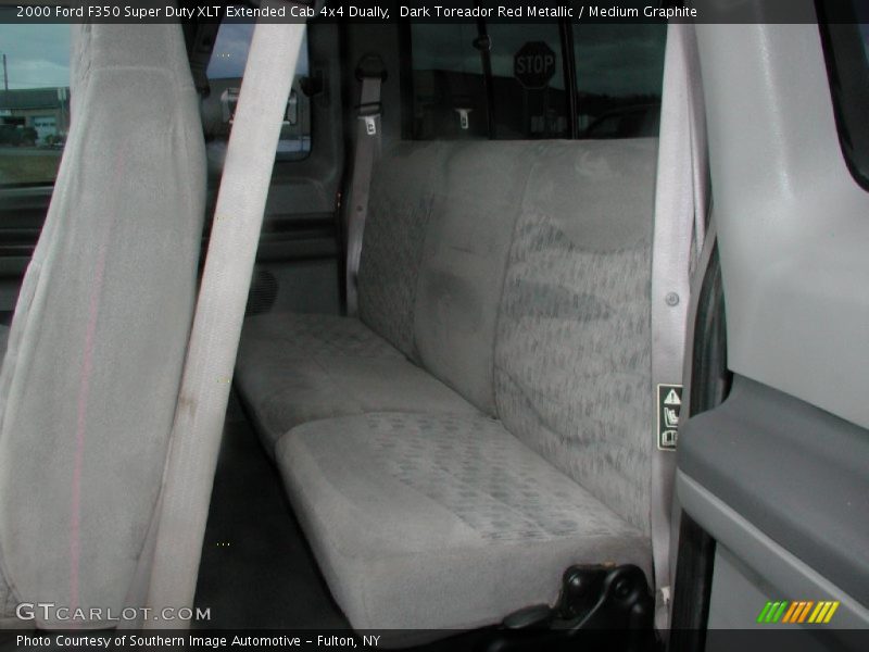 Dark Toreador Red Metallic / Medium Graphite 2000 Ford F350 Super Duty XLT Extended Cab 4x4 Dually