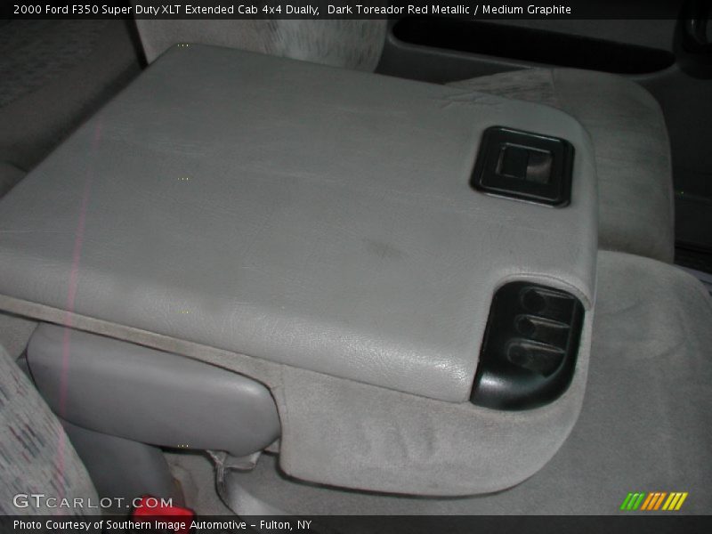 Dark Toreador Red Metallic / Medium Graphite 2000 Ford F350 Super Duty XLT Extended Cab 4x4 Dually