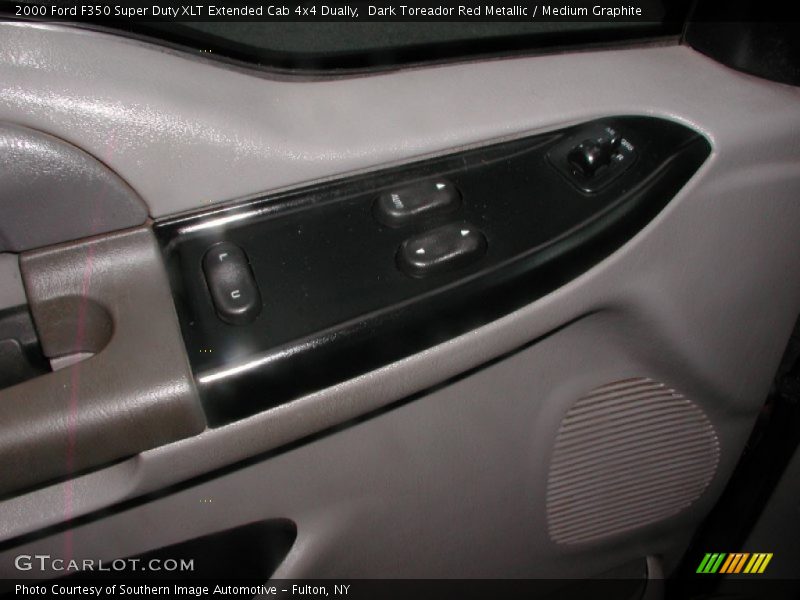 Dark Toreador Red Metallic / Medium Graphite 2000 Ford F350 Super Duty XLT Extended Cab 4x4 Dually