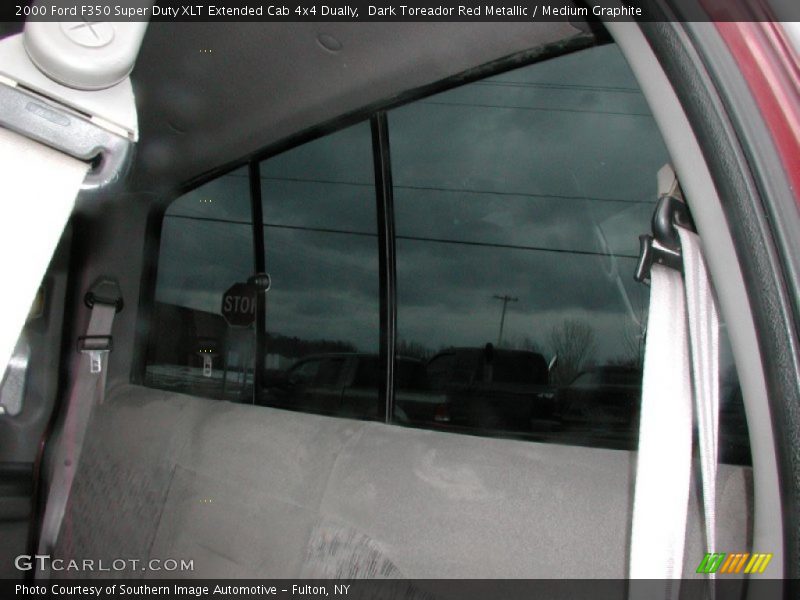 Dark Toreador Red Metallic / Medium Graphite 2000 Ford F350 Super Duty XLT Extended Cab 4x4 Dually