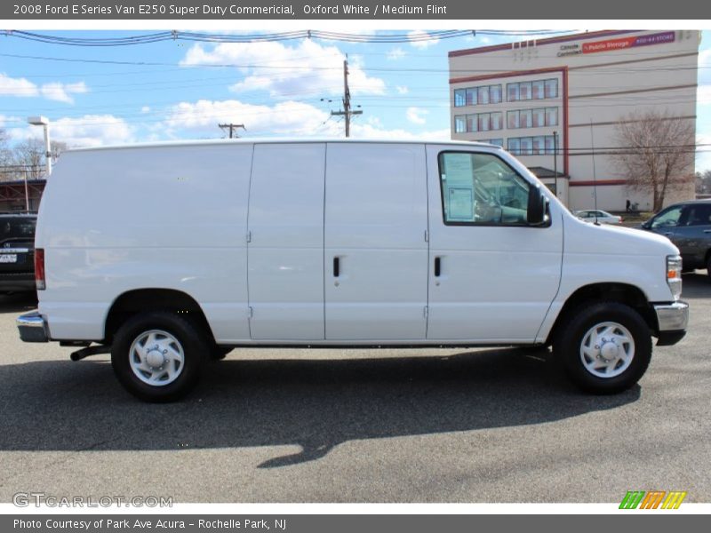 Oxford White / Medium Flint 2008 Ford E Series Van E250 Super Duty Commericial