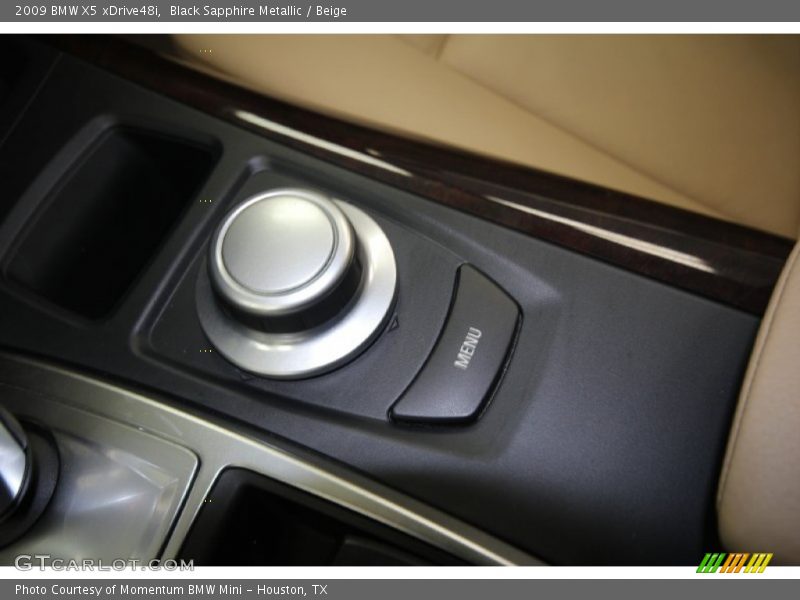 Black Sapphire Metallic / Beige 2009 BMW X5 xDrive48i