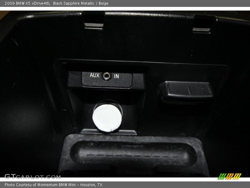 Black Sapphire Metallic / Beige 2009 BMW X5 xDrive48i