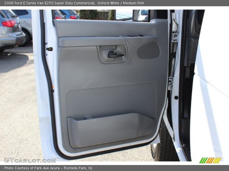 Oxford White / Medium Flint 2008 Ford E Series Van E250 Super Duty Commericial