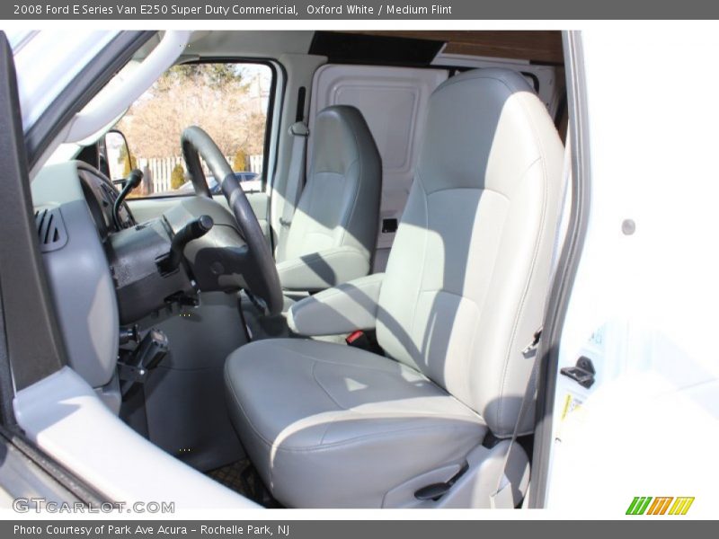 Oxford White / Medium Flint 2008 Ford E Series Van E250 Super Duty Commericial