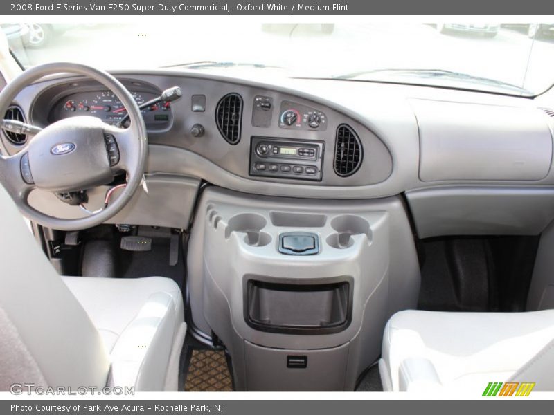 Oxford White / Medium Flint 2008 Ford E Series Van E250 Super Duty Commericial