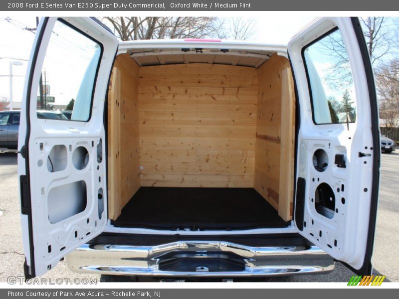 Oxford White / Medium Flint 2008 Ford E Series Van E250 Super Duty Commericial