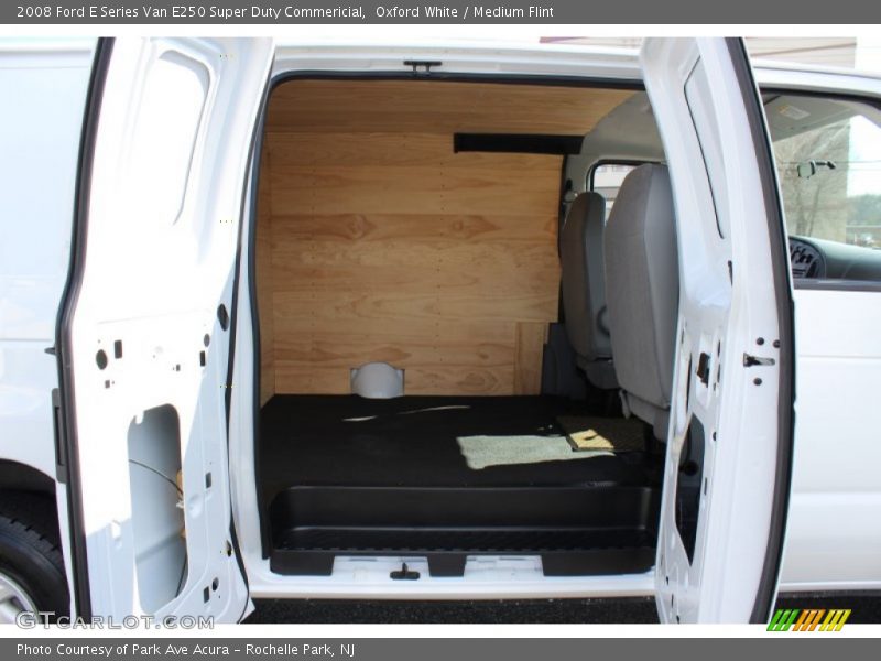 Oxford White / Medium Flint 2008 Ford E Series Van E250 Super Duty Commericial