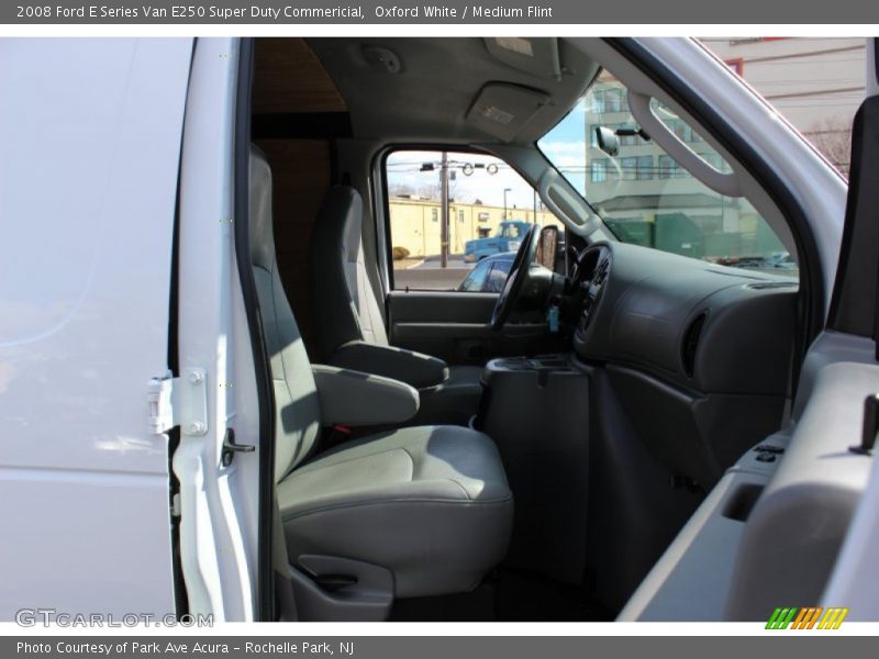 Oxford White / Medium Flint 2008 Ford E Series Van E250 Super Duty Commericial