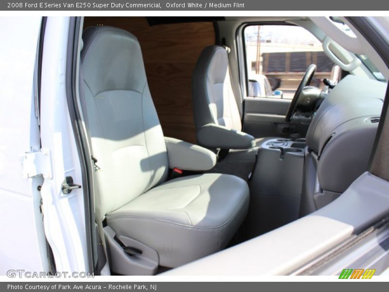 Oxford White / Medium Flint 2008 Ford E Series Van E250 Super Duty Commericial