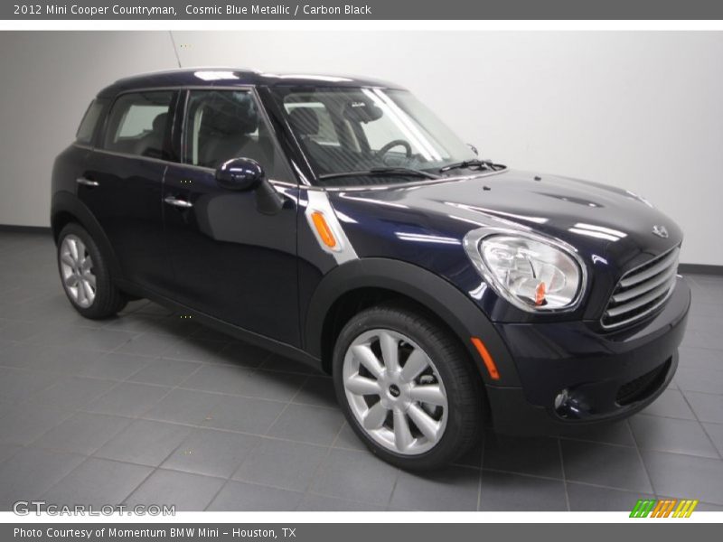 Cosmic Blue Metallic / Carbon Black 2012 Mini Cooper Countryman