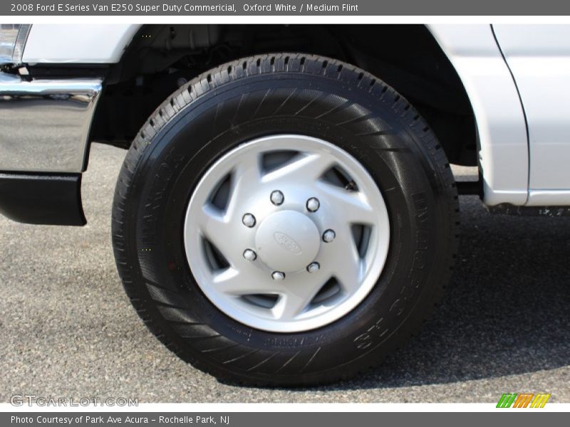 Oxford White / Medium Flint 2008 Ford E Series Van E250 Super Duty Commericial