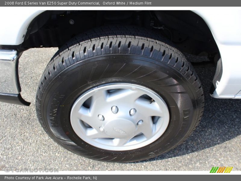 Oxford White / Medium Flint 2008 Ford E Series Van E250 Super Duty Commericial