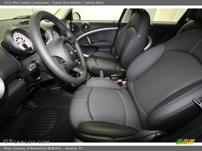  2012 Cooper Countryman Carbon Black Interior