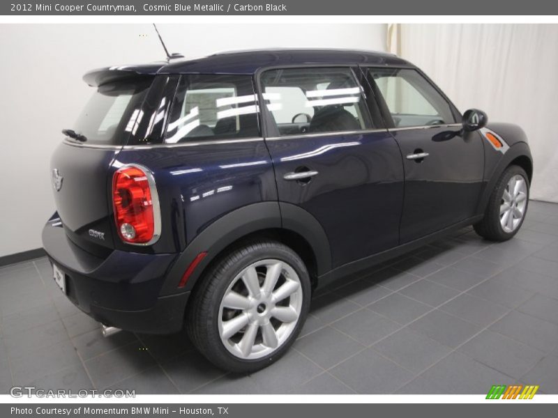 Cosmic Blue Metallic / Carbon Black 2012 Mini Cooper Countryman